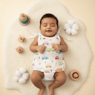 Organic Muslin Knot Jabla