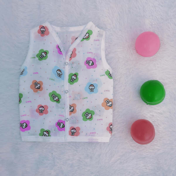 Organic Muslin Button Jabla
