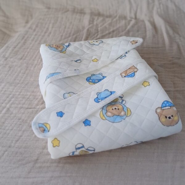 4-Layer Muslin Hooded Towel