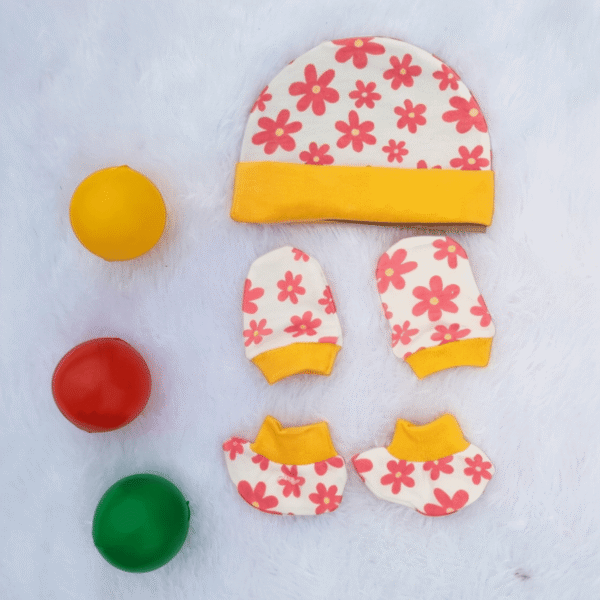 3-in-1 Essentials Pack (Cap + Mittens + Socks)