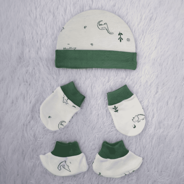 3-in-1 Essentials Pack (Cap + Mittens + Socks)