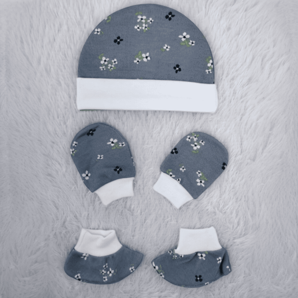 3-in-1 Essentials Pack (Cap + Mittens + Socks)