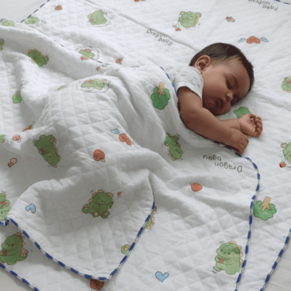 Muslin 4-Layer Receiving Blanket