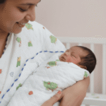 Muslin 4-Layer Receiving Blanket