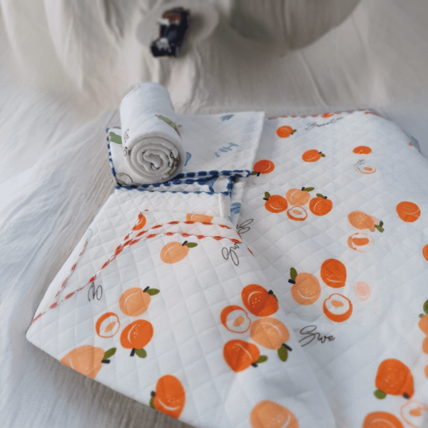 Muslin 4-Layer Receiving Blanket