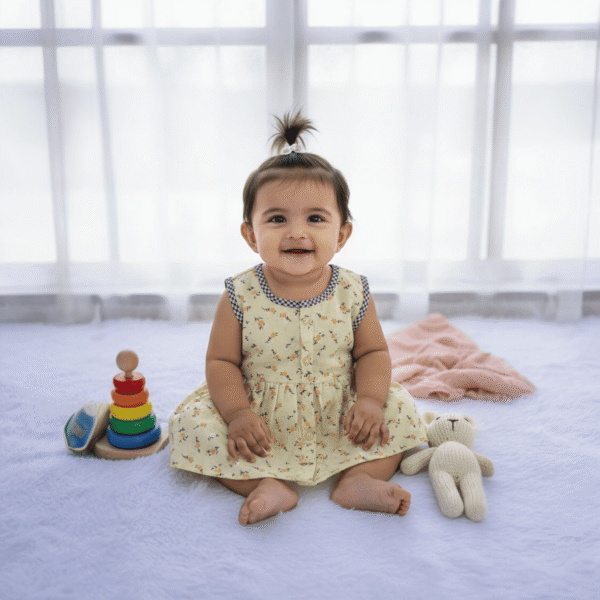 Cotton Button Frock