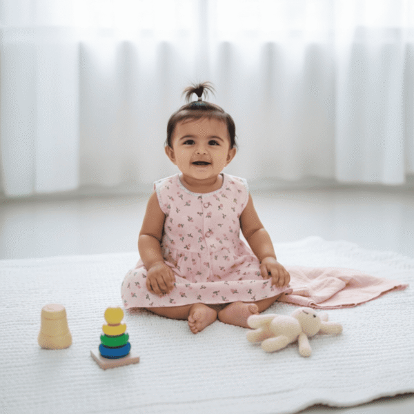 Cotton Button Frock