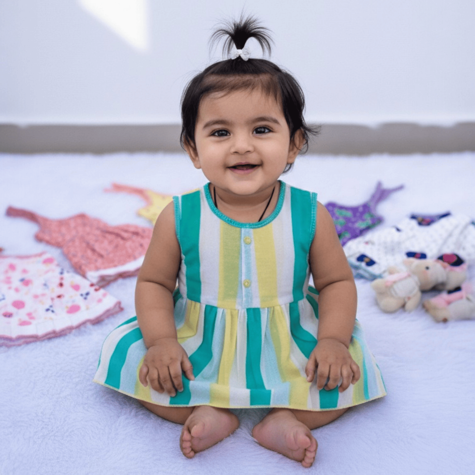 Cotton Button Frock