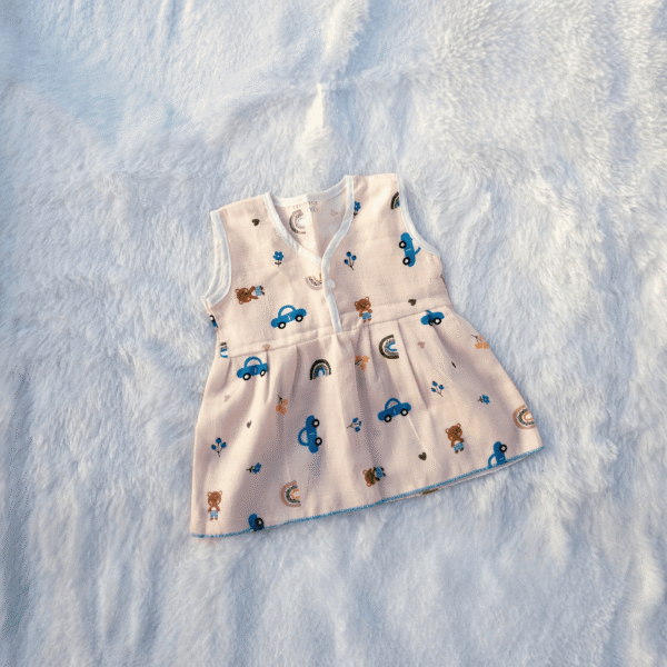 Muslin Frock Button