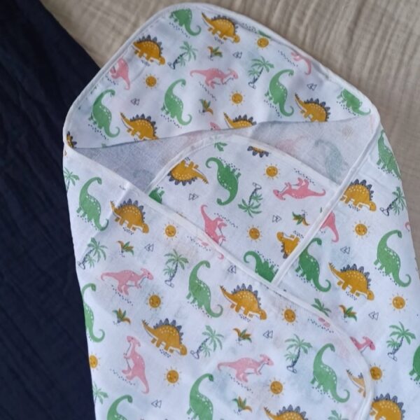 Single Layer Muslin Hooded Towel